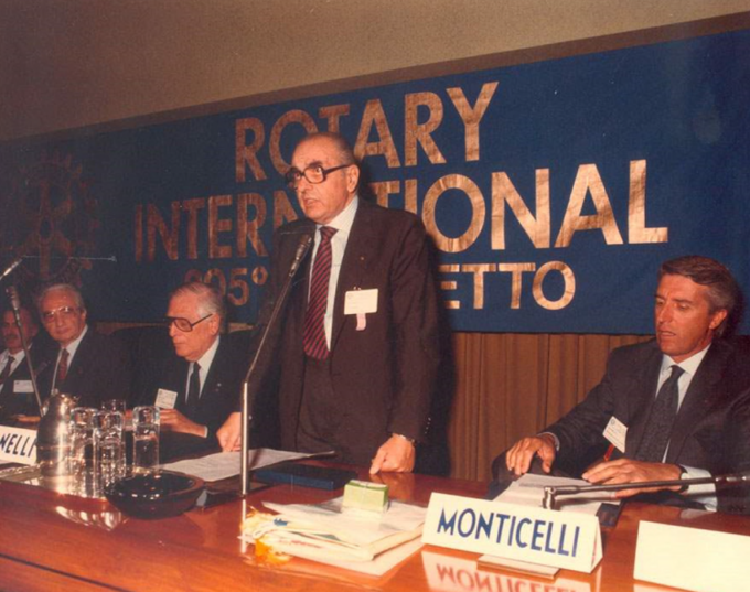 Si celebra il fondatore del Rotary Club Treviglio Sergio Mulitsch a cent’anni dalla sua nascita
