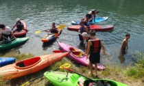 In kayak sull'Adda: Canonica fa centro