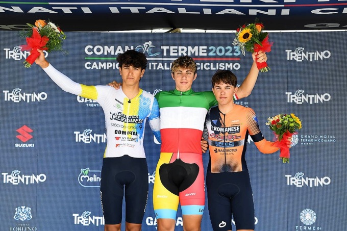 Italiani a cronometro Juniores: argento e bronzo per Ciclistica Trevigliese e Sc Romanese