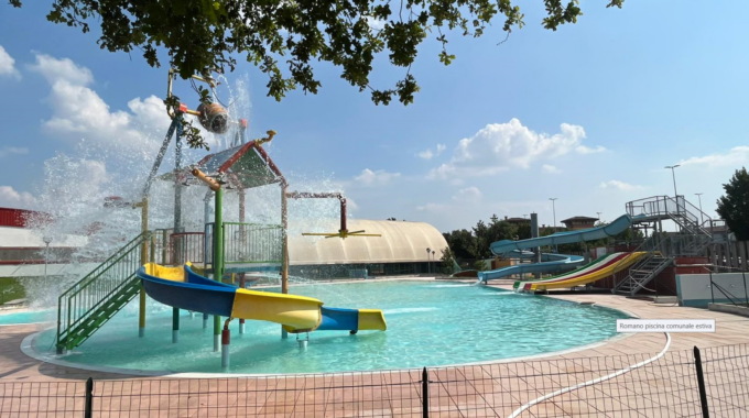 Nuovo parco e nuova gestione: questo weekend riapre la piscina comunale di Romano