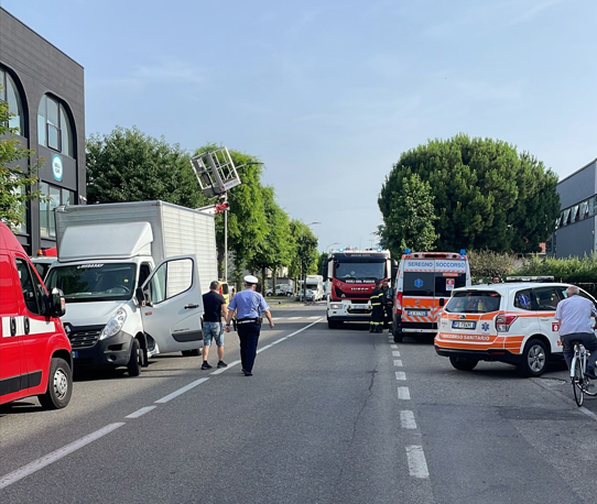 Seregno Verdellino infortunio sul lavoro