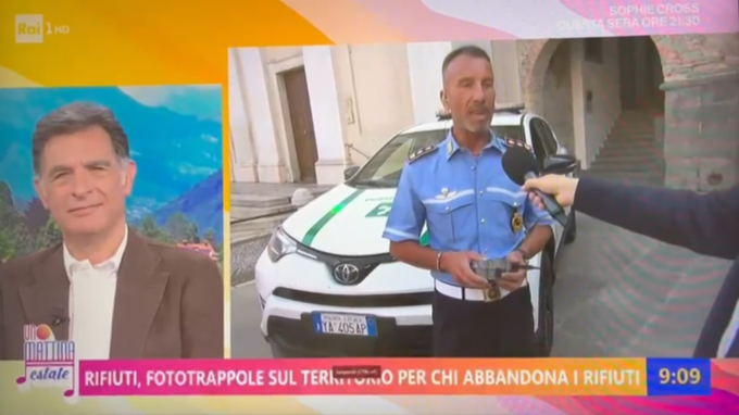 Il “modello Romano” contro l’abbandono dei rifiuti finisce in tv