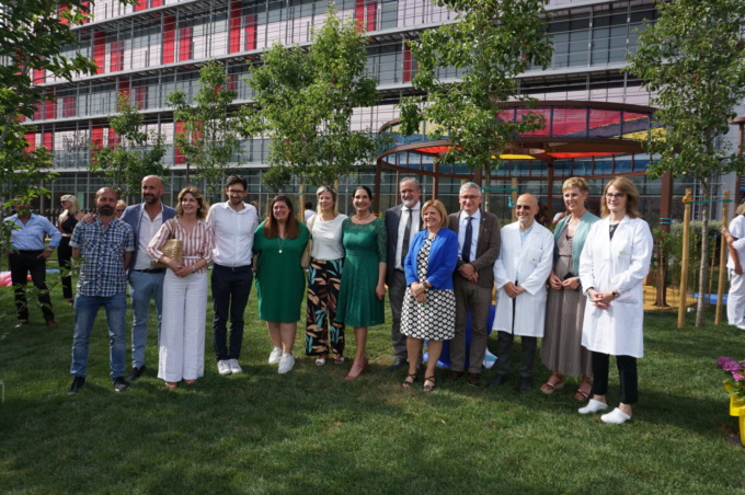 Inaugurato GiCoBe, il nuovo parco giochi per i bambini del Papa Giovanni XXIII