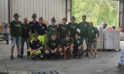 Alpini in campo per l'Emilia Romagna