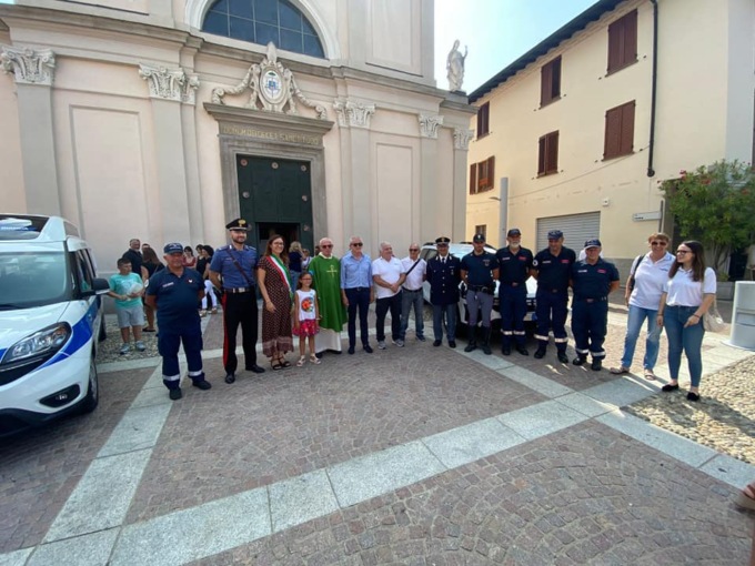 Consegnati due nuovi mezzi per il trasposto sanitario alla Croce bianca di Ciserano