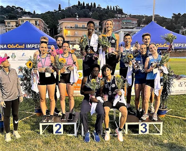 Atletica Pianura Bergamasca pigliatutto nella gara di Imperia