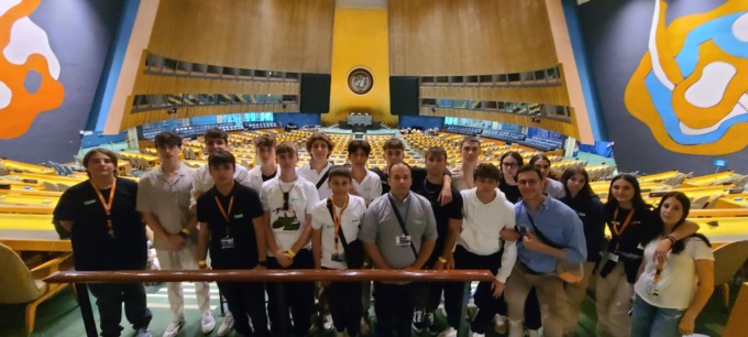 I Salesiani di Treviglio in visita al Palazzo dell’Onu a New York