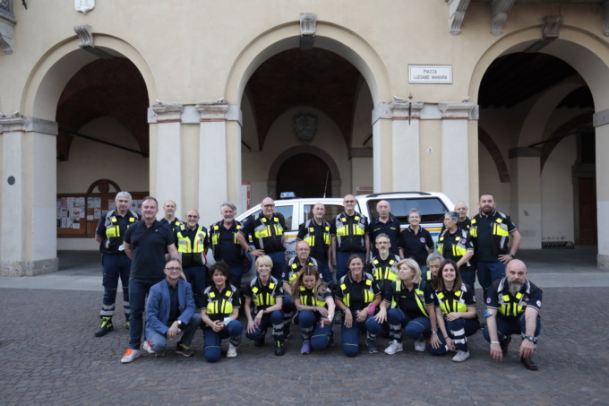 Protezione civile, nuove attrezzature radio per i volontari di Treviglio