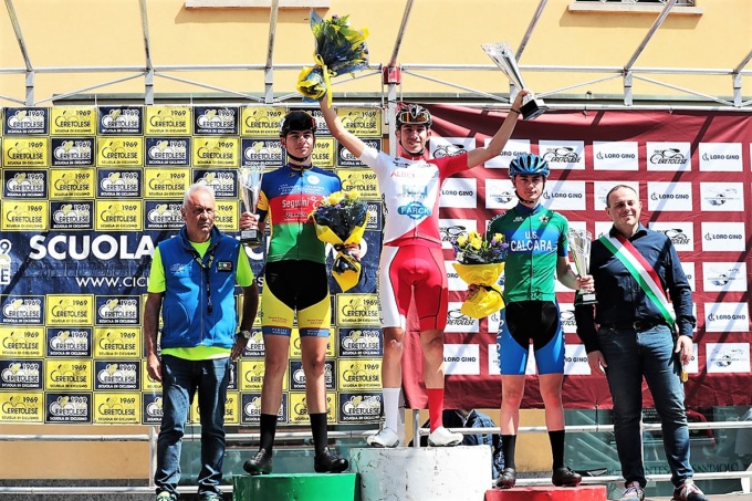 Il cremasco Kevin Bertoncelli nel 2024 tra gli juniores della Ciclistica Trevigliese