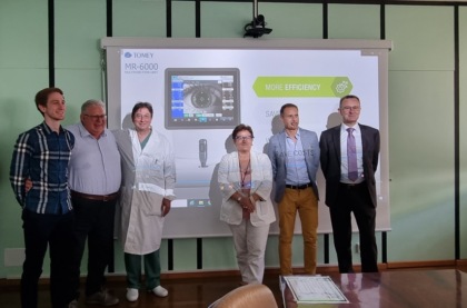 Asst Bergamo Ovest, Reale Foundation dona uno strumento di ultima generazione all’Oculistica