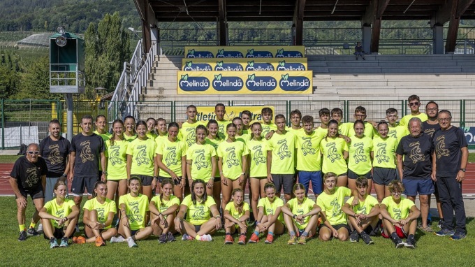 Atletica Estrada in raduno a Cles