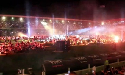 Anche musicisti della Bassa nella Rockin’1000 che si è esibita in un concerto per la Romagna