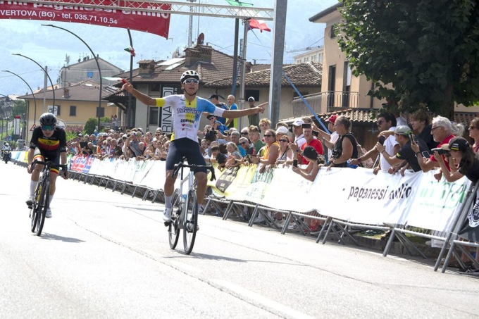 Ciclistica Trevigliese, strepitosa vittoria internazionale a Vertova