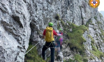 Malore sulla ferrata dell'Alben, escursionista salvata dal Soccorso alpino