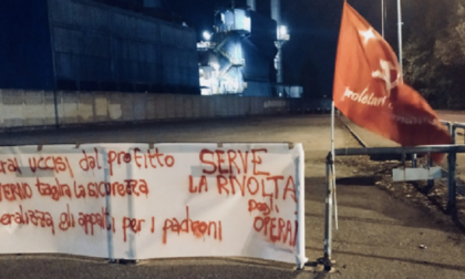 Tenaris Dalmine in sciopero per dire basta alle "stragi operaie"