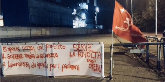 Tenaris Dalmine in sciopero per dire basta alle “stragi operaie”