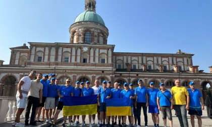 Uniti dal calcio, sindaci dall'Ucraina in visita a Caravaggio