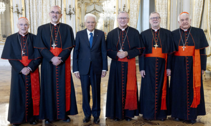 I nuovi cardinali al Quirinale da Mattarella: c'è anche il colognese Pierbattista Pizzaballa