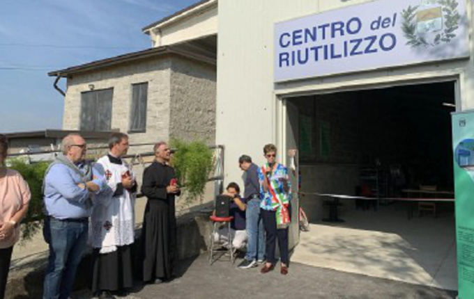 Lotta allo spreco, inaugurato il centro del riutilizzo