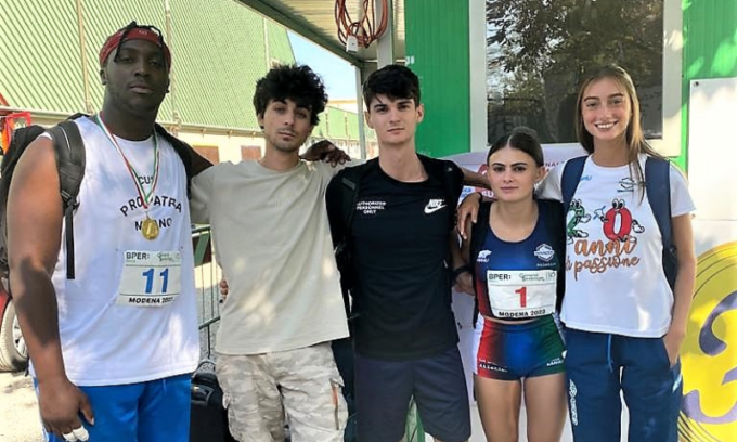 Musumary oro nel peso a Modena, Iezzi sfiora due volte la medaglia