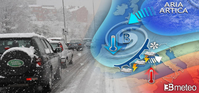 Freddo e maltempo, al Nord in arrivo anche la neve a quote basse
