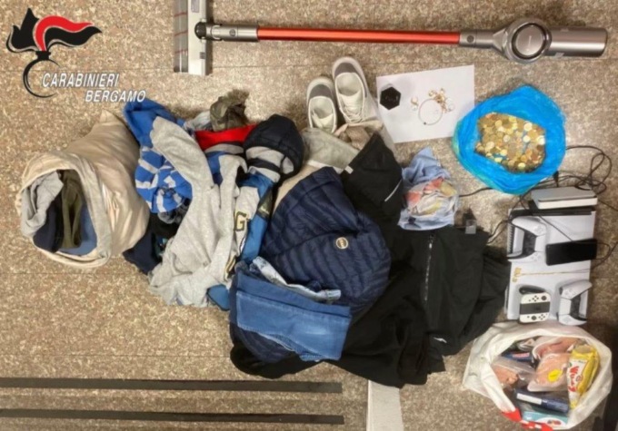 Topi d’appartamento inseguiti dai carabinieri, due in arresto a Capriate San Gervasio