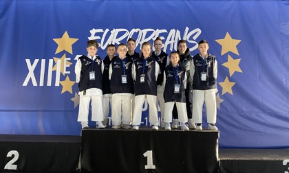 Scuola Italiana Karate Arcene sul podio in Francia