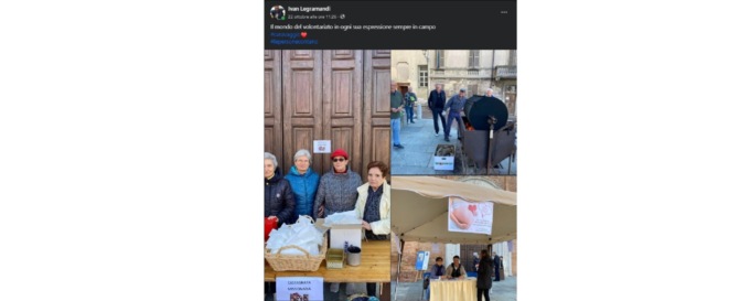 Legramandi: “Pubblicità all’iniziativa antiabortista? No, a tutto il volontariato cittadino, come sempre”
