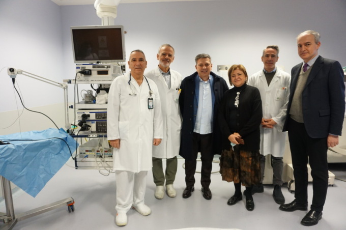 Tumore al polmone, per la diagnosi precoce una nuova sonda evoluta in dono al Papa Giovanni XXIII
