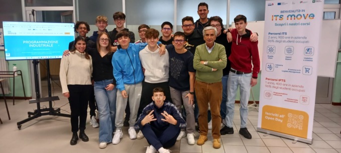 Ai Salesiani il primo corso post diploma in Tecniche della produzione logistica di ITS Move