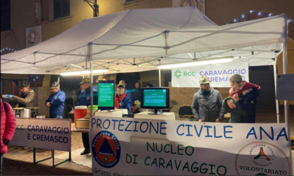 Nuove Tute gialle a Caravaggio, nasce il nucleo di Protezione civile degli Alpini