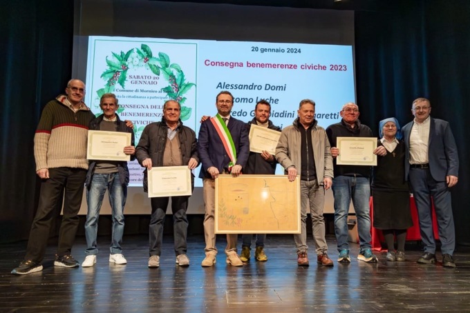 Due “eroi per caso” sventano uno scippo, il  Comune li premia