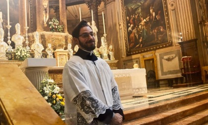 Il sacrista Matteo Mancone saluta la Comunità pastorale di Treviglio