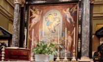 Presentato il restauro dell’affresco della Madonna col Bambino