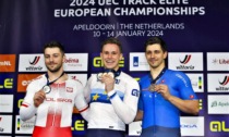 Stefano Moro ad Apeldoorn è medaglia di bronzo all’Europeo nel Keirin