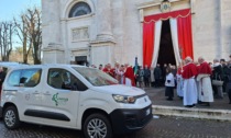 Alla festa patronale inaugurato il nuovo mezzo per il trasporto sociale