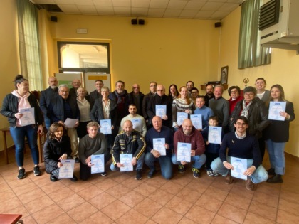 Assemblea annuale Avis: premiati i donatori più costanti