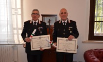 Carabinieri, i comandanti di Crema e Pandino premiati con la medaglia Mauriziana