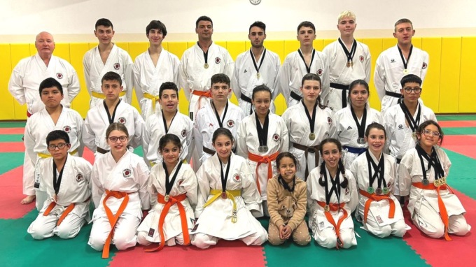 Ku Shin Kan Karate Club Urgnano primo classificato a Viganò nella classifica per società