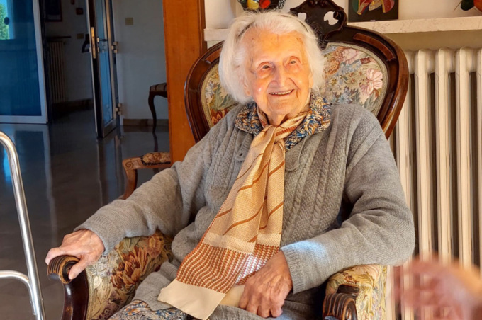 La bisnonna Rosa Dondi spegne 104 candeline