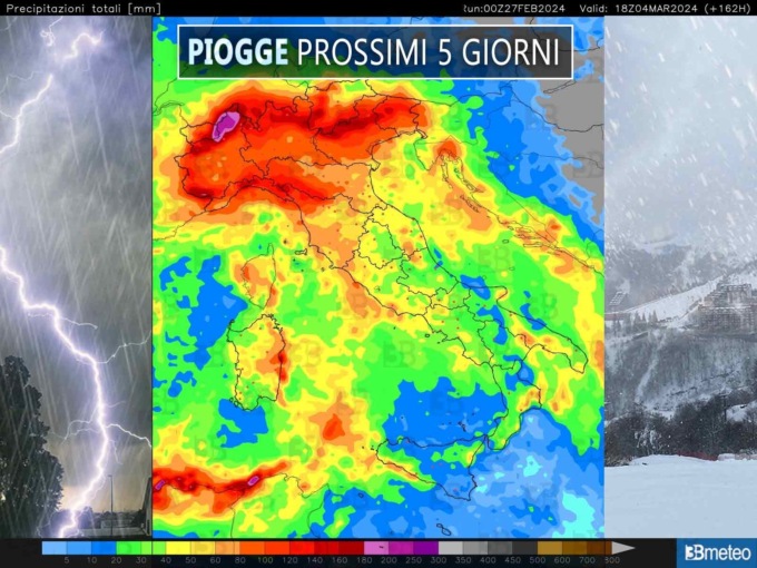 Il ciclone mediterraneo porta un altro weekend di maltempo e tanta neve sulle Alpi