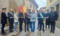 Taglio del nastro per il centro storico rinnovato grazie a Regione Lombardia
