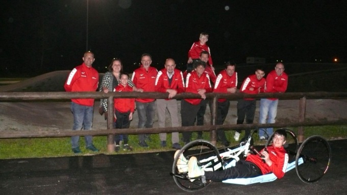 Il bike park attrezzato anche per gli appassionati disabili
