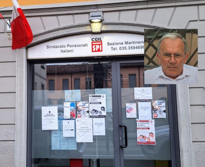 Muore alla sua postazione Spi Cgil, Cesare Asperti volontario fino all’ultimo giorno