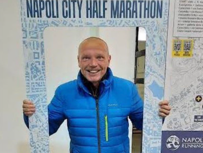 Colombi vince contro l’embolia: la rinascita alla mezza maratona di Napoli