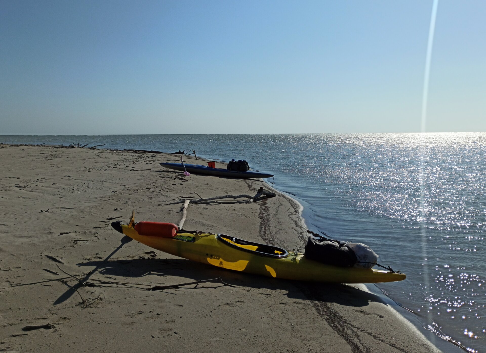 Ciserano in canoa lungo il Po