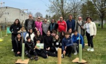 Studenti giardinieri piantano 50 nuovi alberi al parco Baden Powell