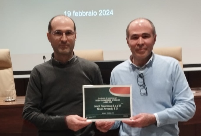 La falegnameria Nisoli premiata per gli oltre cent’anni di attività