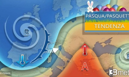 Al Nord sarà una Pasqua (e Pasquetta) bagnata