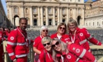 Croce Rossa in festa, anche i volontari della sezione cittadina dal papa